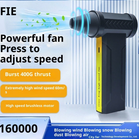 160,000 RPM Turbo Blower Fan Powerful Dust Removal Water And Snow Blowing Tool